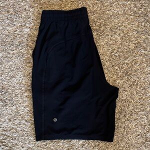 lululemon athletica Men's Black Performance Training Shorts